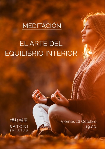 Taller meditación "El arte del equilibrio interior"